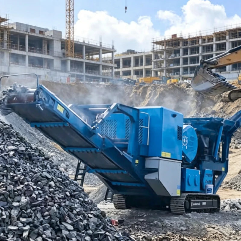 Crawler Mobile Crushing Plant - Stone Crusher