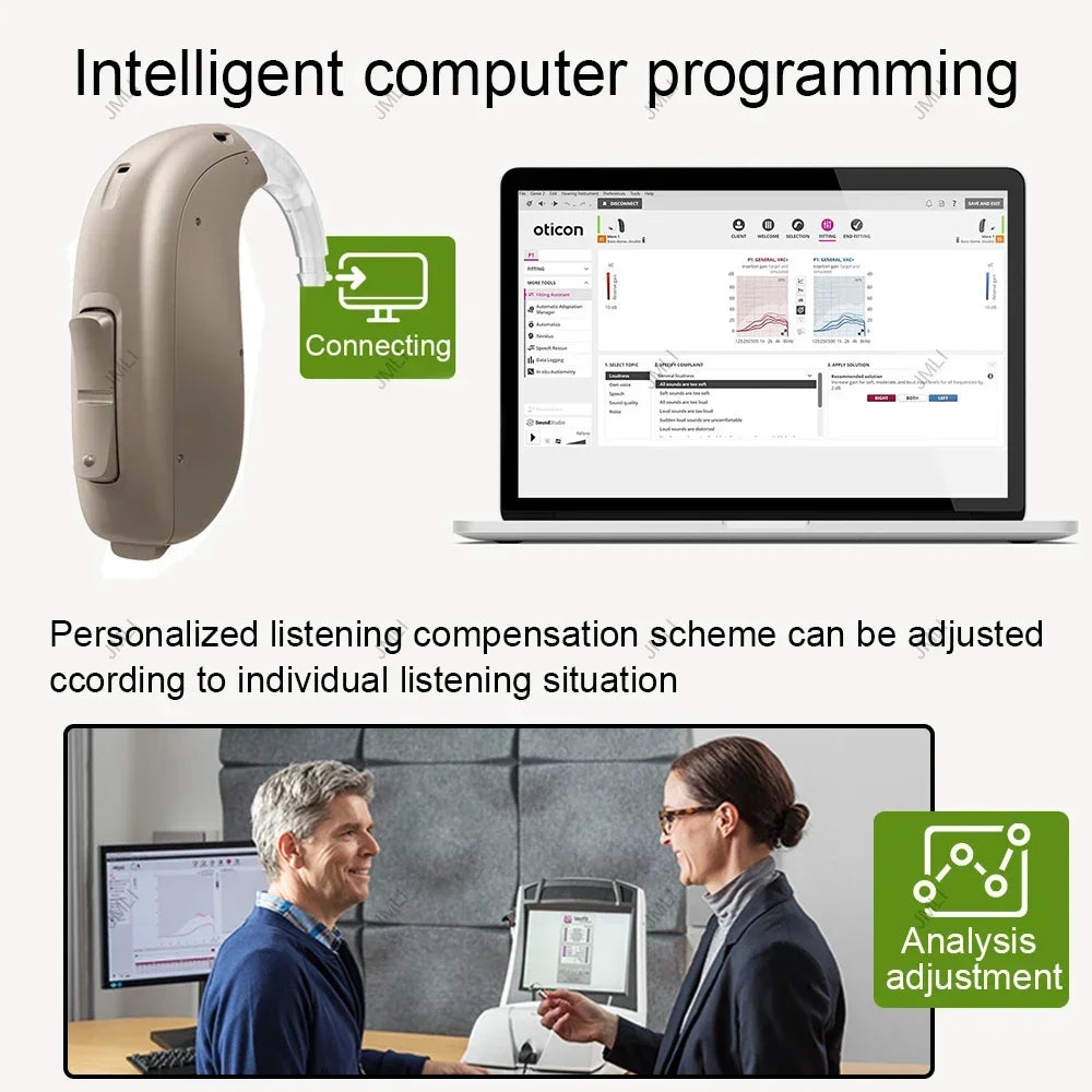 Oticon Jet 2 BTE Hearing Aid – 48 Channel