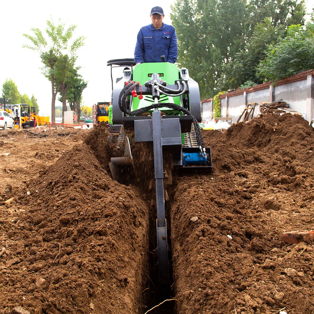 Mini Skid Steer Trencher - 0.35 m³ - 17.2 kW