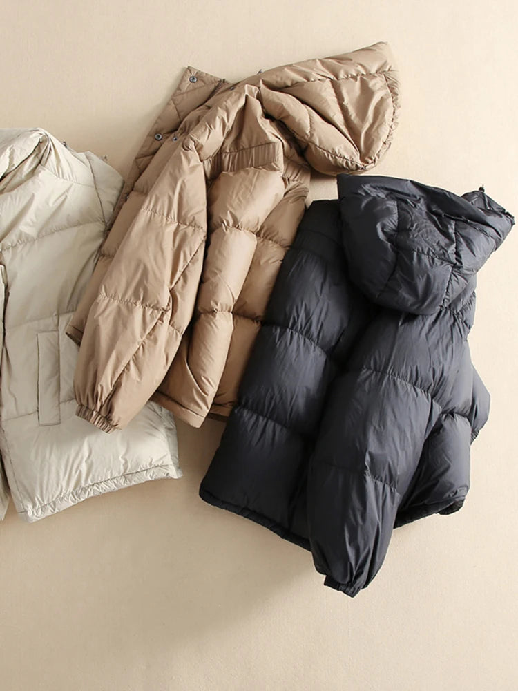 Quilted Down Parka – 85% Duck Down Oversize