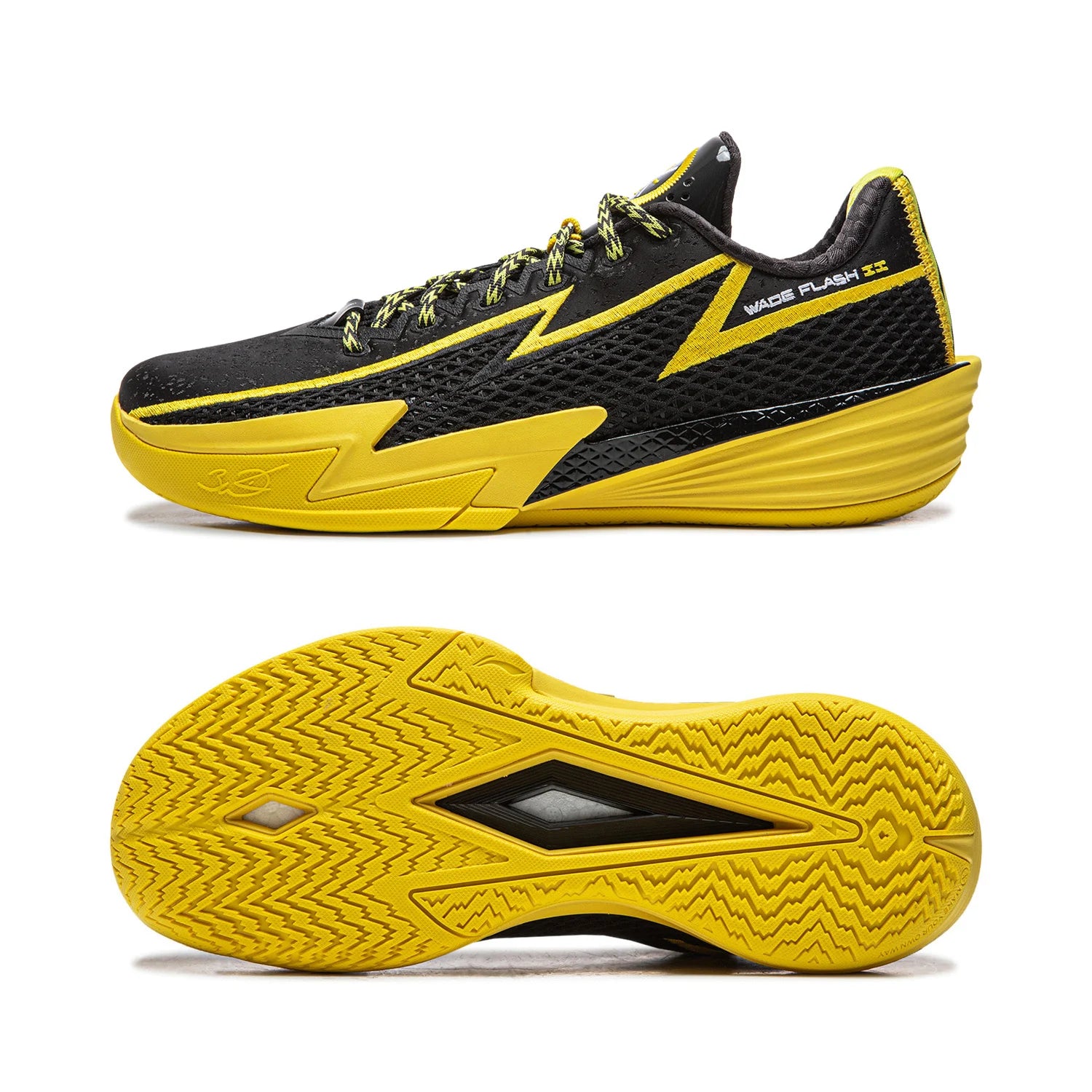 Li-Ning WADE FLASH 2 - Men's Basketball Shoes BOOM Cushioning Low-Top Sneaker