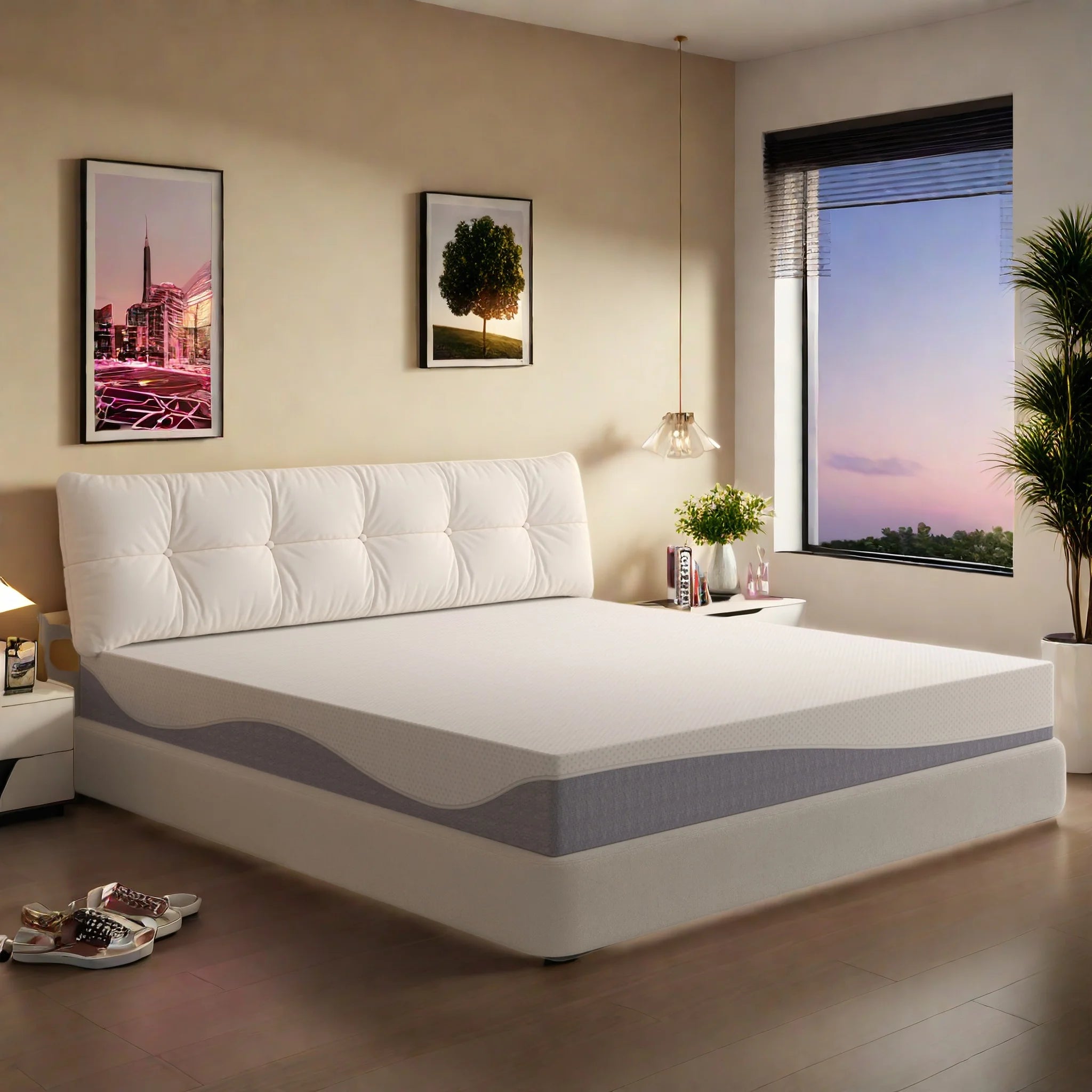 Pocket Spring Mattress H3/H4 – Dual Firmness, 20cm