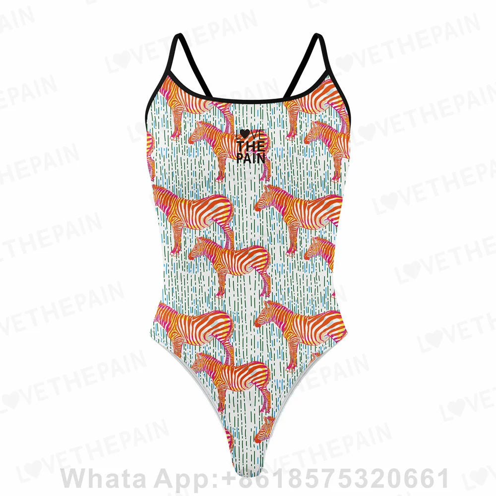 Women Swimsuit Pro Team Training Sexy One-piece Comfortable Suit Swimwear Functional Training Swimsuit Open Water Swimminggown