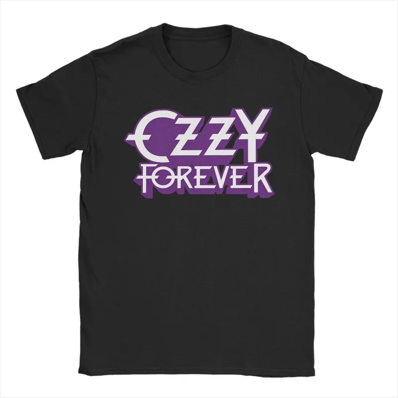 Black Sabbath Band Ozzy Osbourne Men's T-shirt Four Seasons New Style Unisex Casual T-shirt