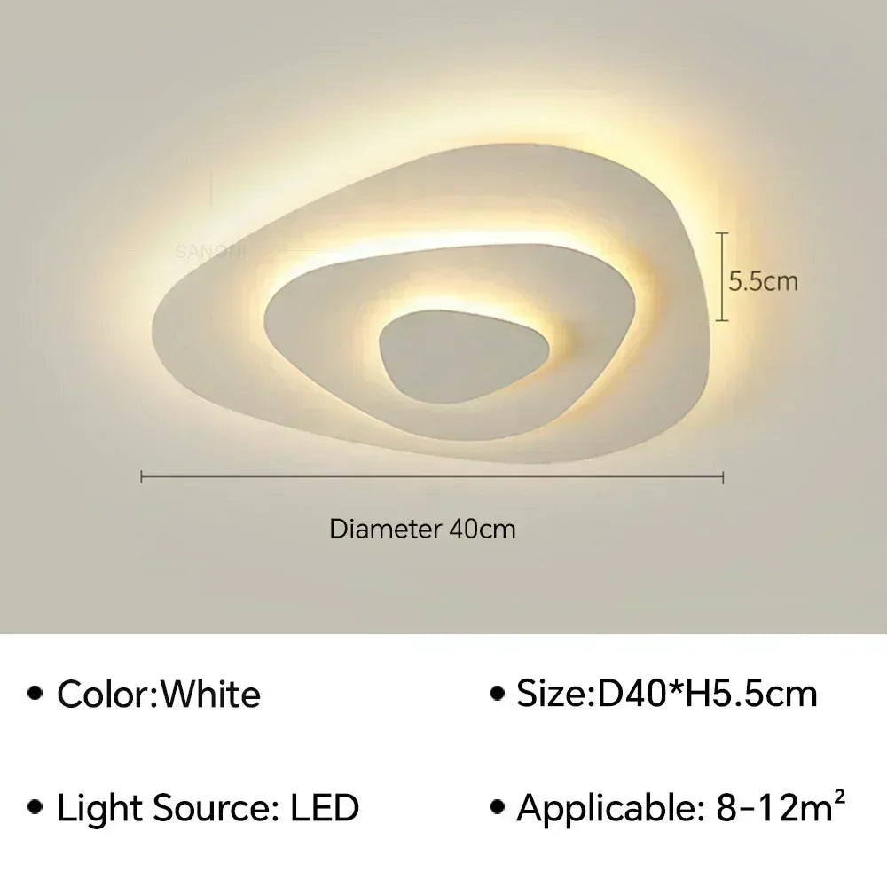 Nordic LED Ceiling Chandelier – 5 Styles, 4 Sizes, Dimmable Option