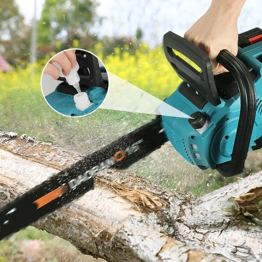 16 Inch Cordless Chainsaw - Brushless Motor - Fits Makita 18V