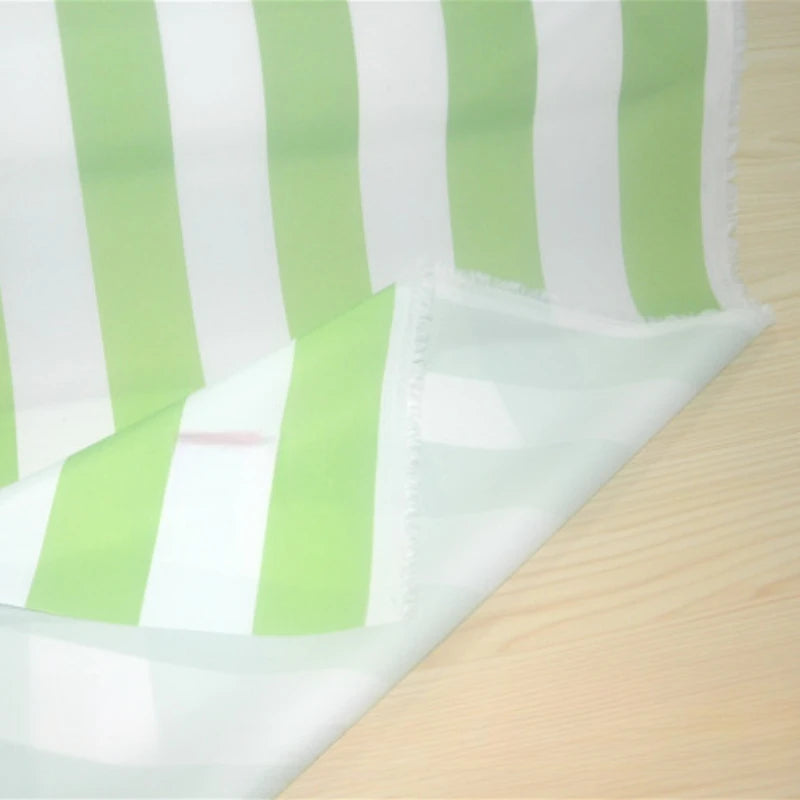 STRIPED OXFORD FABRIC 420D - PU Waterproof, 150cm Wide, 19 Colors - Ready for Rain