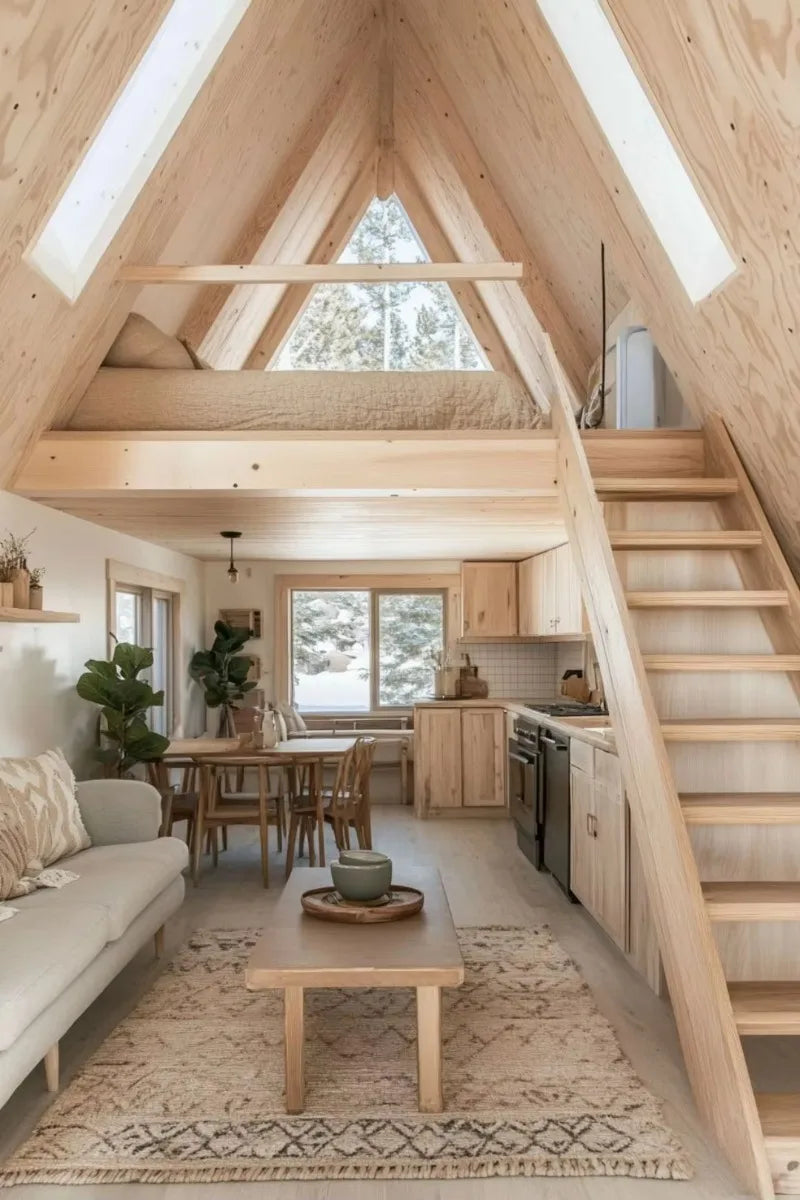 Prefab Triangle House 20ft - A-Frame Container Home