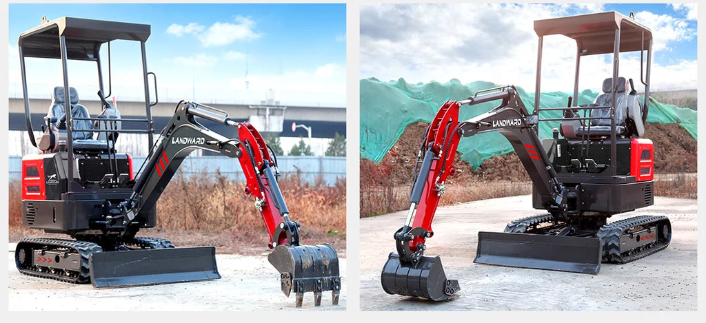 Mini Excavator - 1.2-2 Ton - Kubota Engine