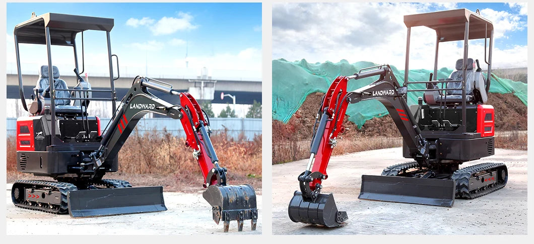 Mini Excavator - 1.2-2 Ton - Kubota Engine