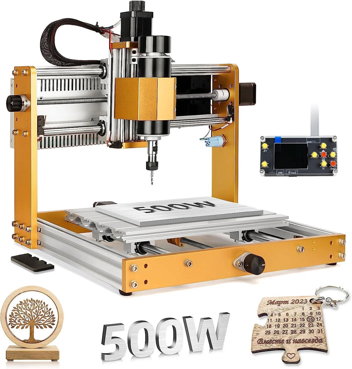 3018 Pro CNC Router - 500W Spindle - Compact Workshop