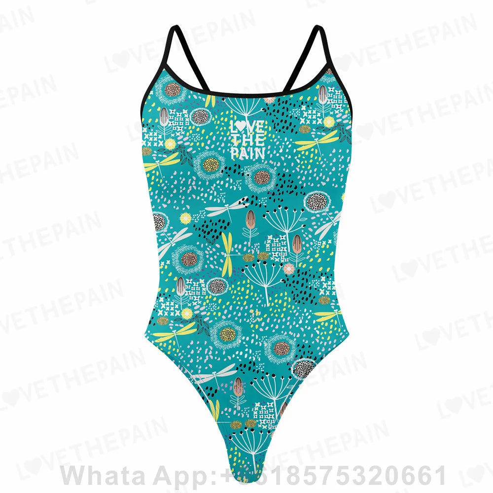 Women Swimsuit Pro Team Training Sexy One-piece Comfortable Suit Swimwear Functional Training Swimsuit Open Water Swimminggown