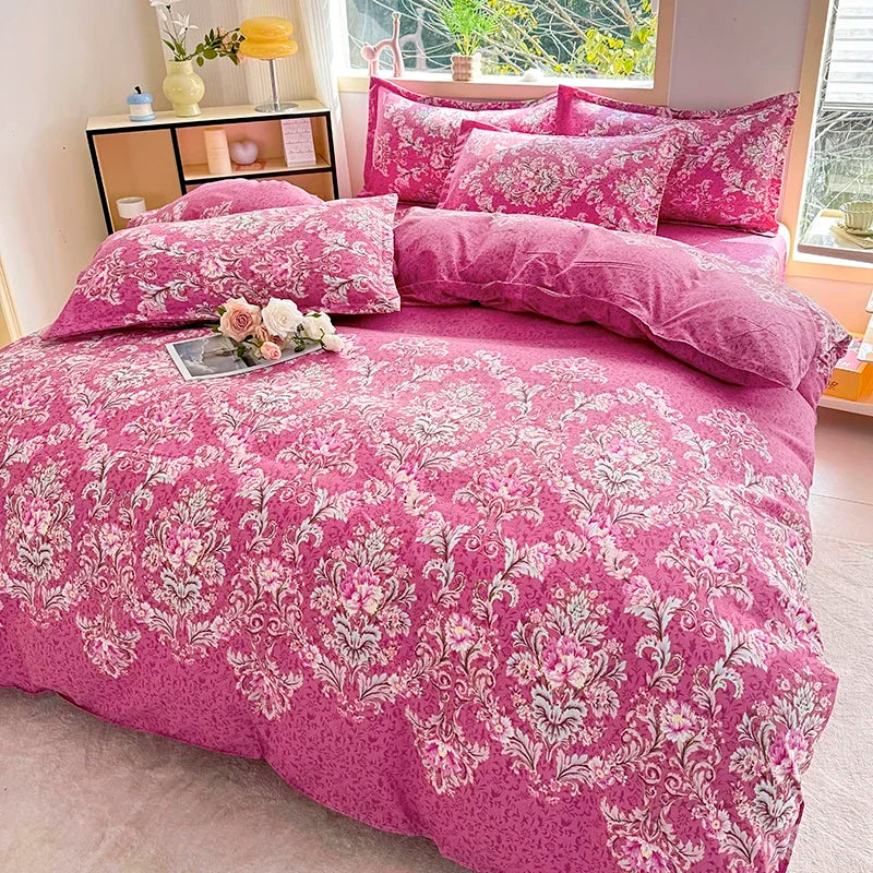 PATTERN PLAY - Printed Duvet Cover Set - 3pc, Reactive Print, Hotel & Home