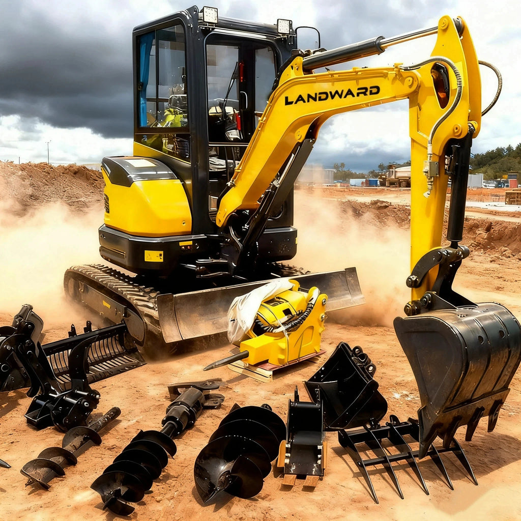 LANDWARD MINI EXCAVATOR - XT10–XT35U Models - Compact Site Work