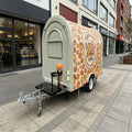 Retro Vintage Electric Food Cart – Ice Cream Coffee Street Vending