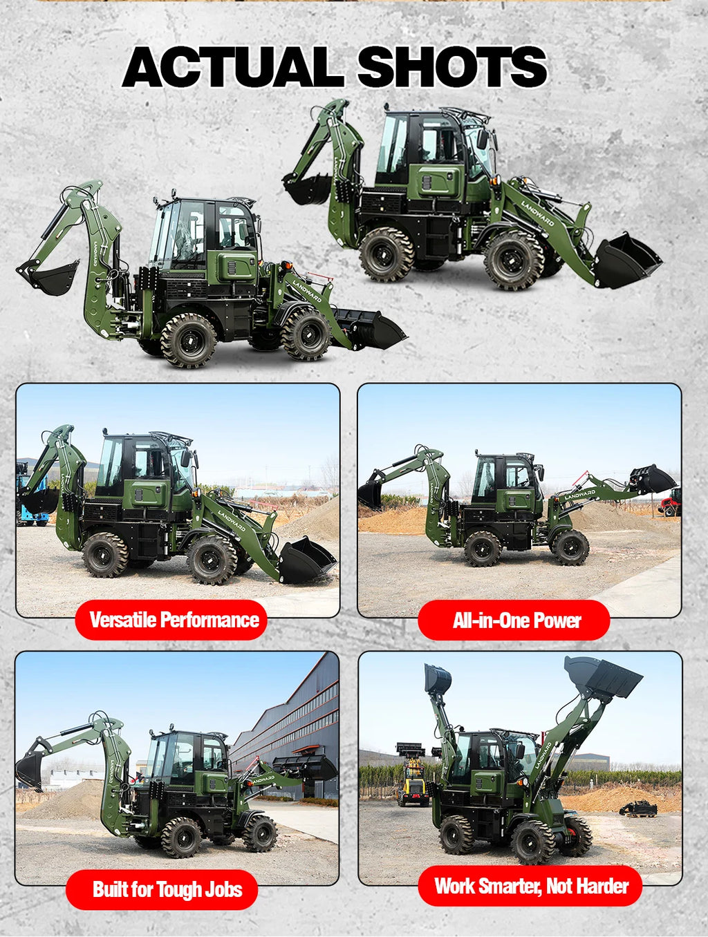 4×4 Backhoe Loader 100 HP