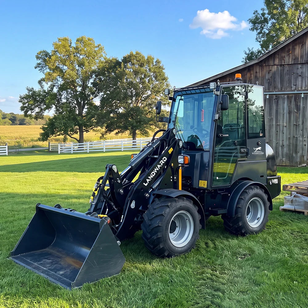 Landward Mini Wheel Loader - 4WD - Kubota Engine