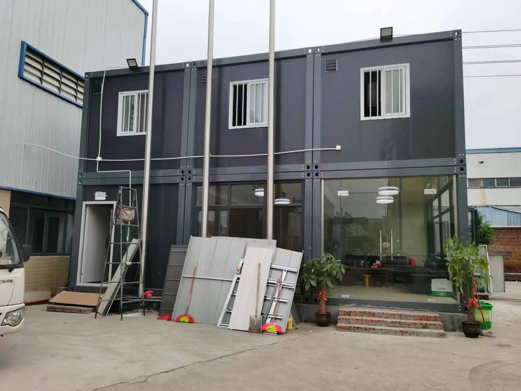 Prefab Sunny Glass House - Assembly Container Frame Easy Handy Room
