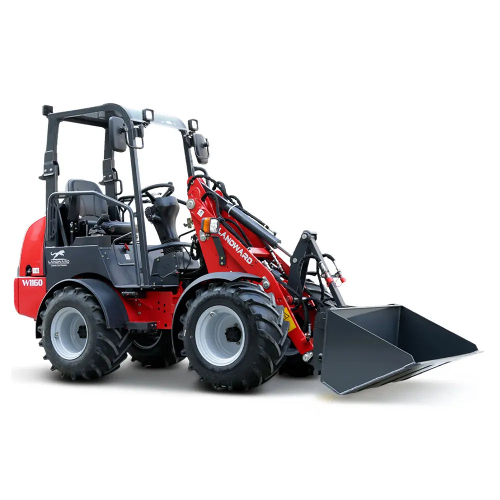 Landward Mini Wheel Loader - 4WD - Kubota Engine