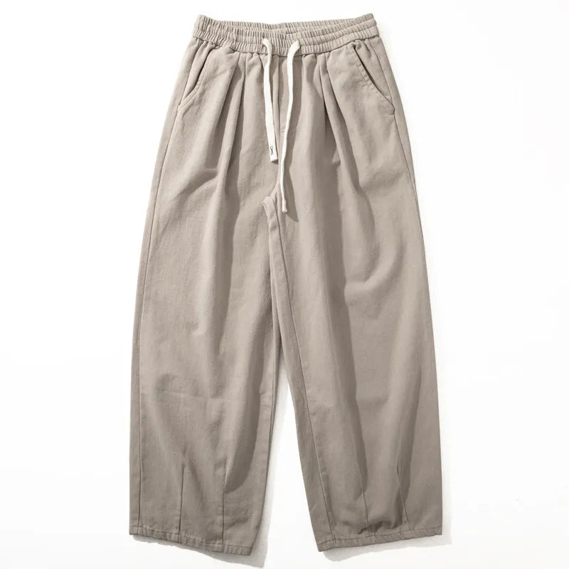 SAFARI CARGO - Men's Cotton Wide Leg Pants - Four Seasons, Zero Compromise