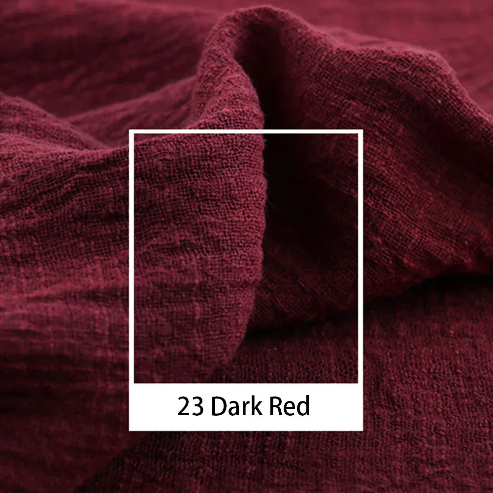 Soft Cotton Cambric Fabric – 130cm Wide, 16 Colors