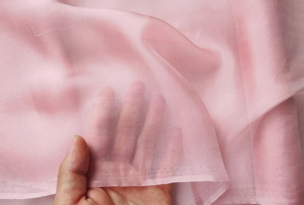 SILK CHIFFON - Pure Mulberry Silk Chiffon 140cm 6mm - The Fabric That Moves Like Water