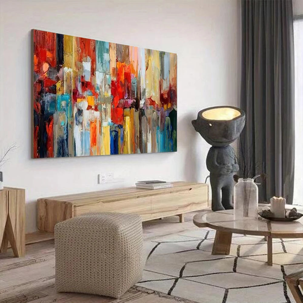 Abstract Canvas Poster Collection - colorful designs - wall decor