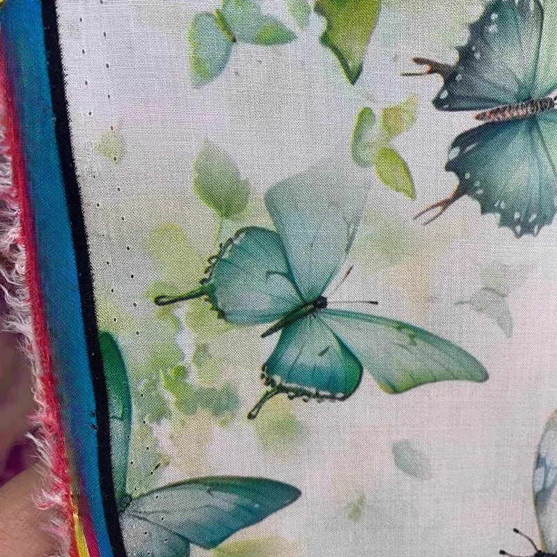 PRINTED COTTON POPLIN FABRIC - 150cm Wide, 180g/m - Soft Sewing