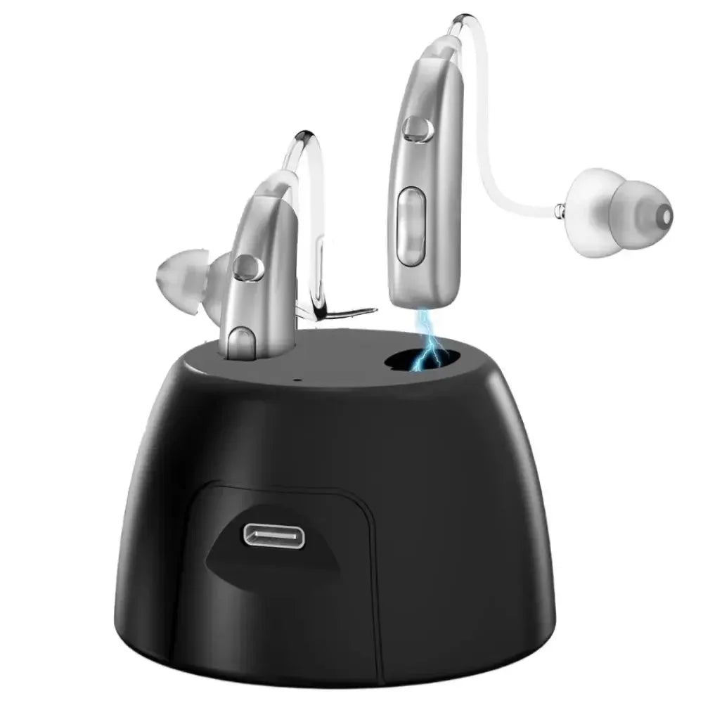 BTE Rechargeable Hearing Aid – Seniors