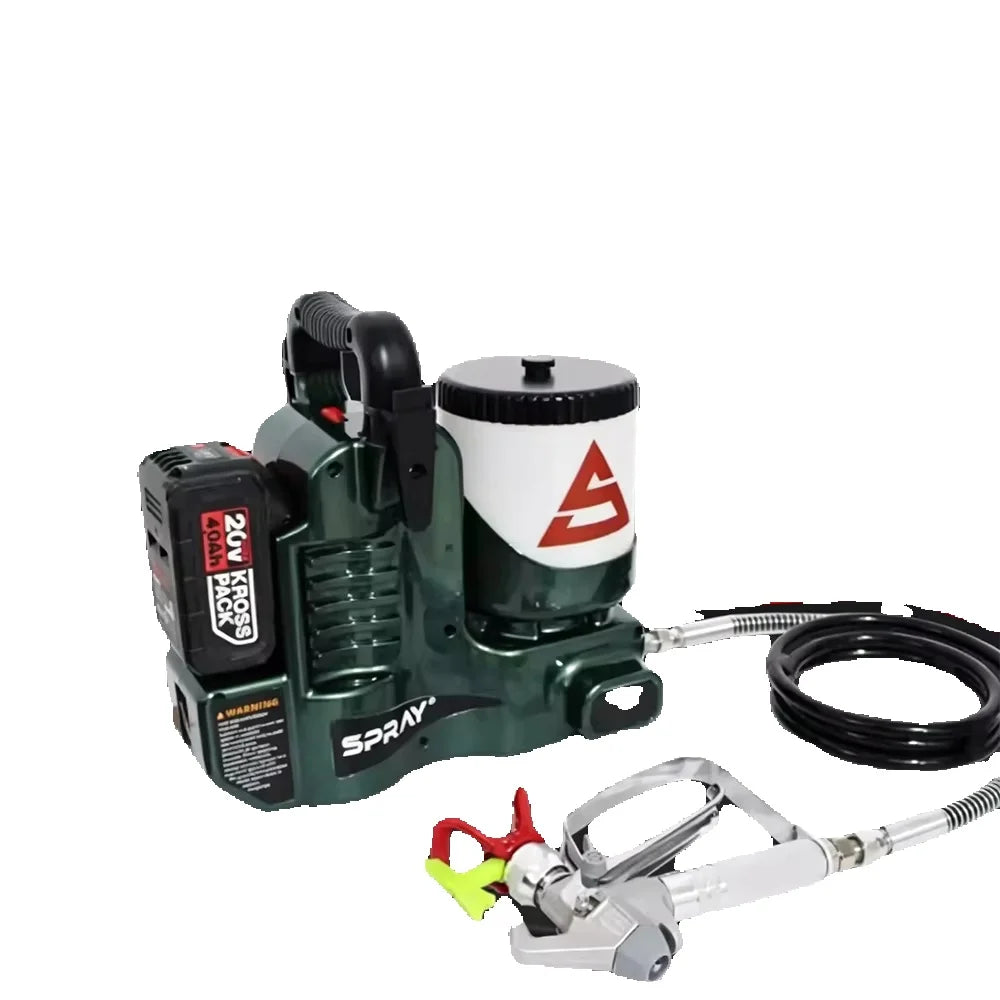 Handheld Airless Paint Sprayer - 500W, 1.2L - Renovation Work