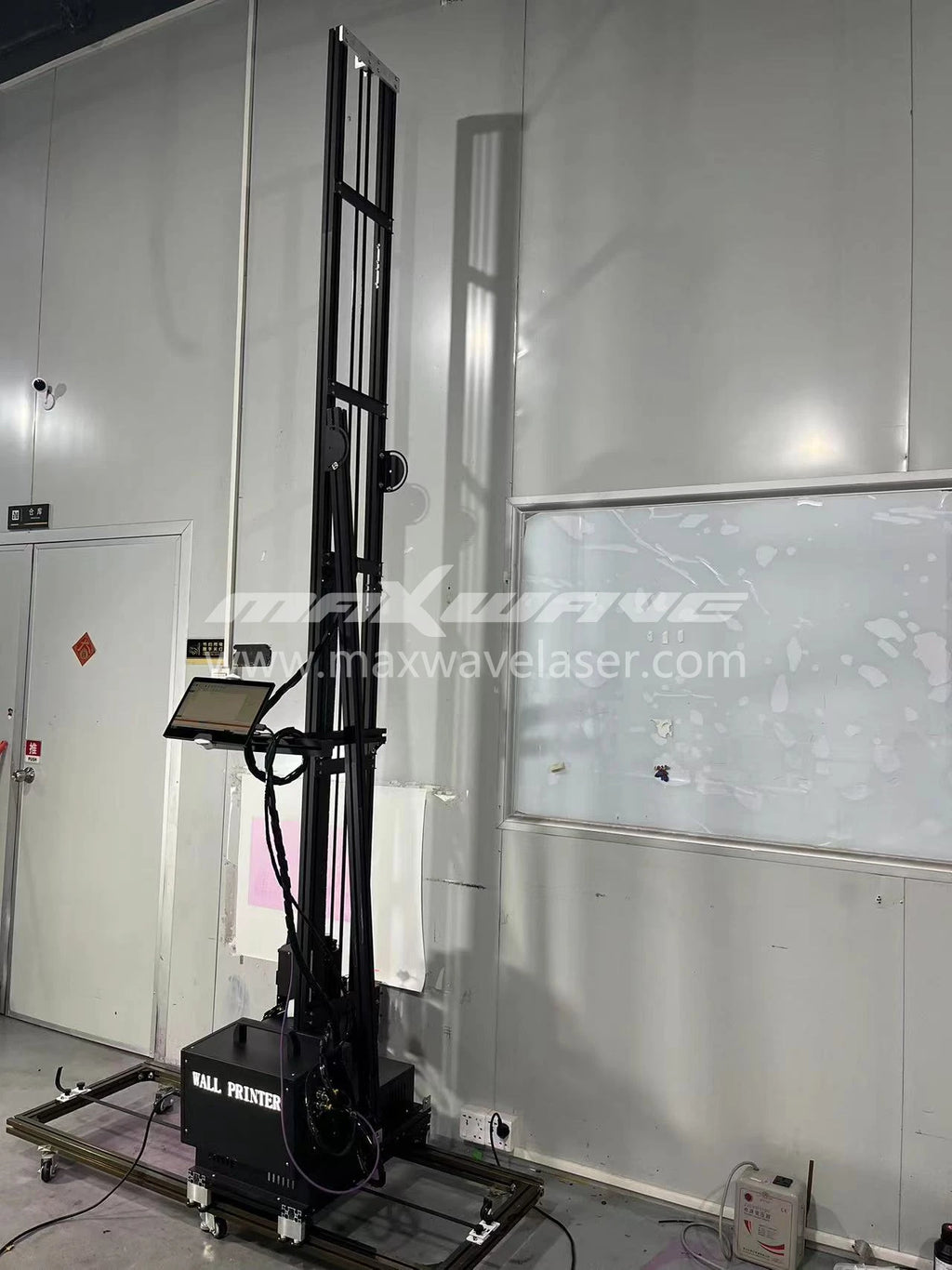MAXWAVE WALL & FLOOR UV PRINTER - 2-in-1 Vertical - CMYK+W 7 Color
