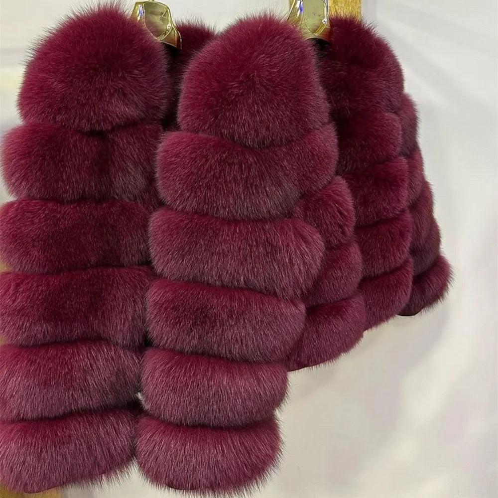 Twilight Aura - Fox Fur Jacket - Winter Statements
