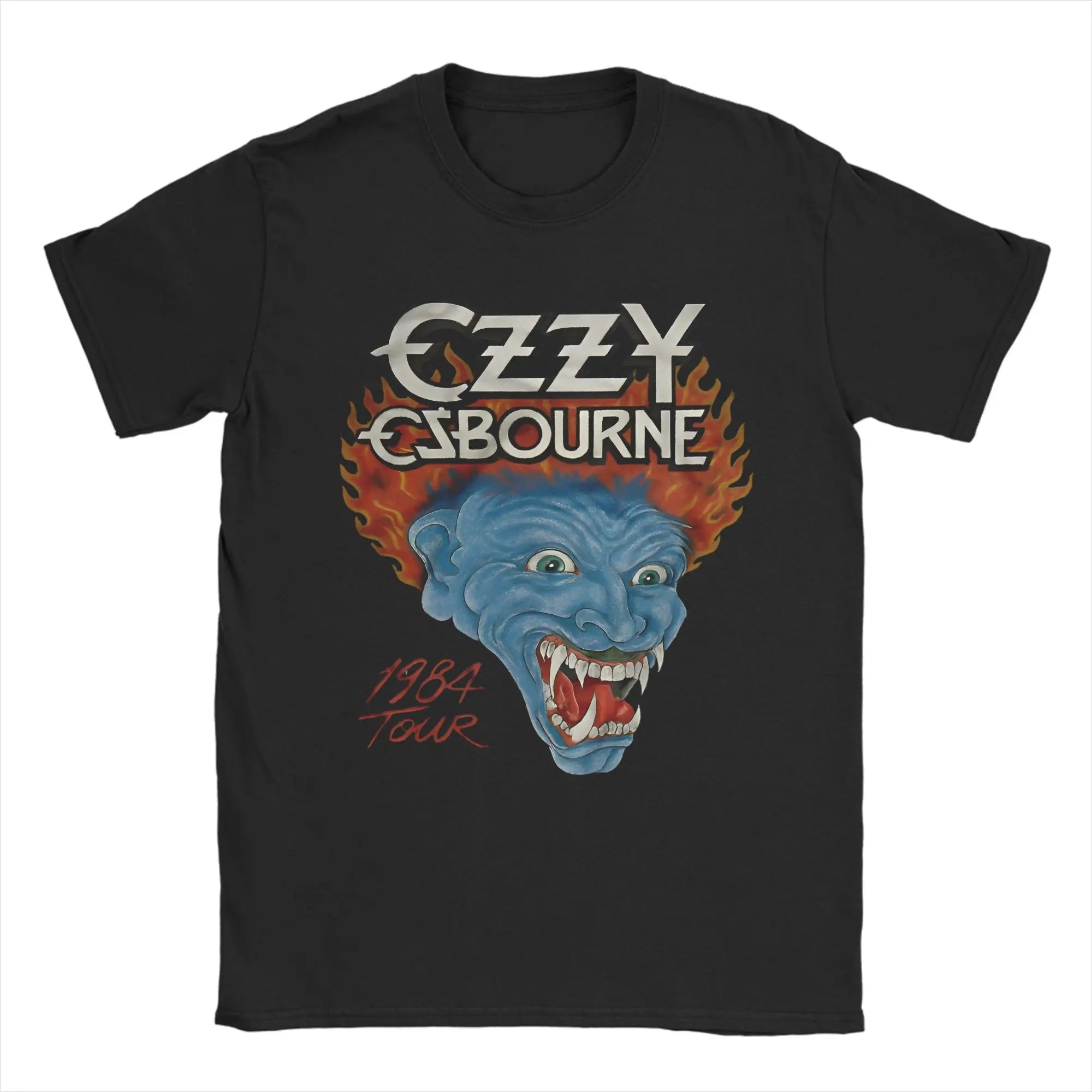 Black Sabbath Band Ozzy Osbourne Men's T-shirt Four Seasons New Style Unisex Casual T-shirt