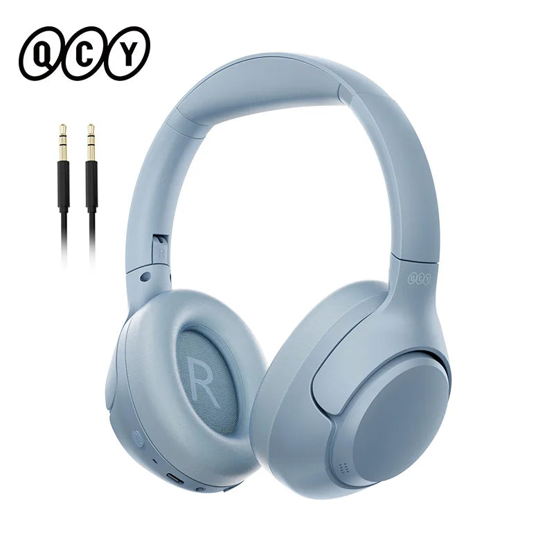 QCY H3 ANC Wireless Headphones BT 5.4 Hi-Res 43dB