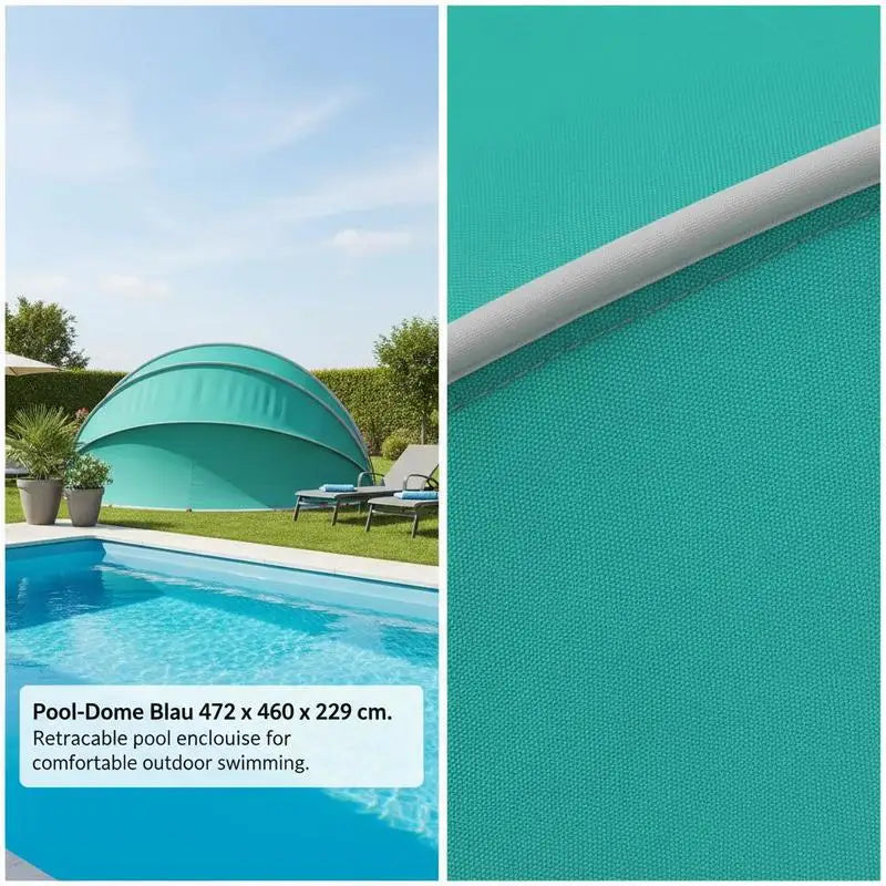 POOL DOME - 472 × 460 × 229 cm - UV & Weather Protection