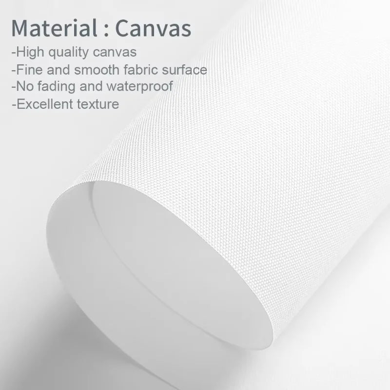 Modern Frameless Canvas Art - geometric color - abstract decor