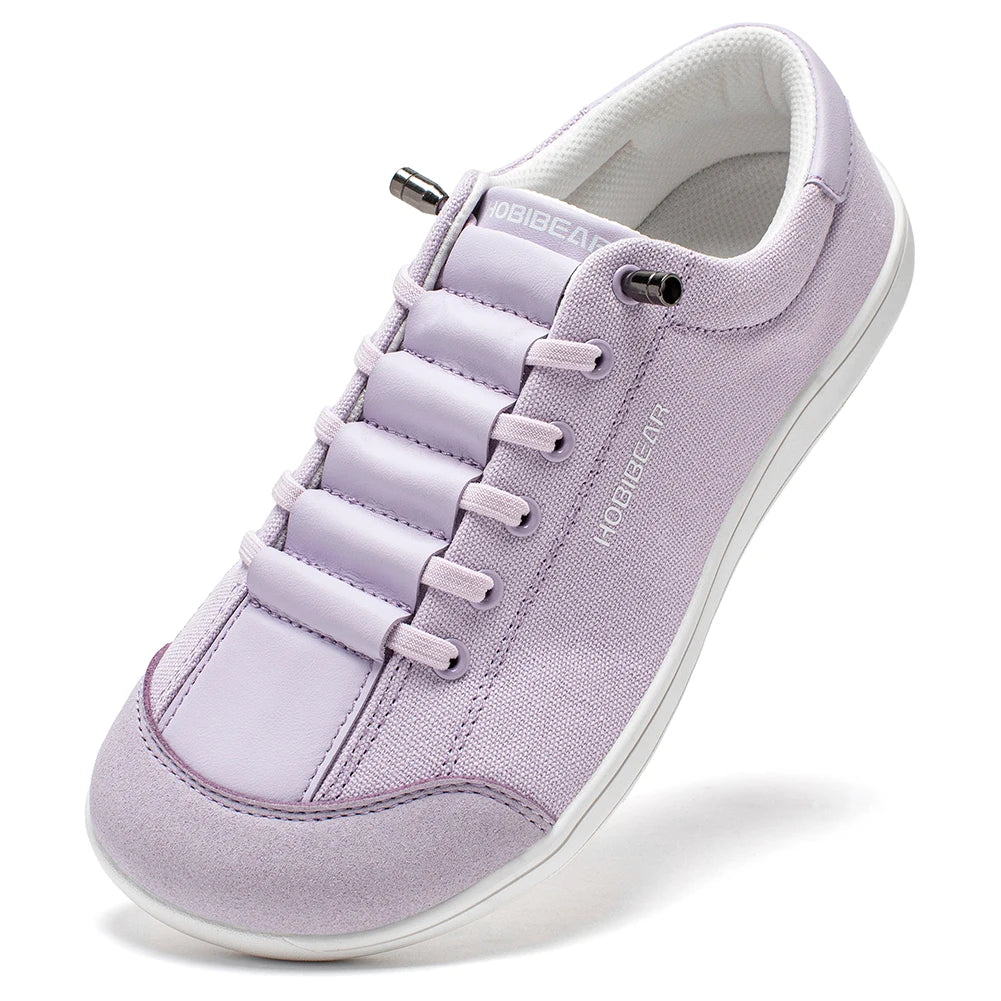 BAREFOOT CANVAS - Wide Toe Slip-On Sneakers - Walk Like You Were Born To