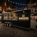 Mobile Food Truck – Smooth Wheels Flexible Moving Catering Trailer
