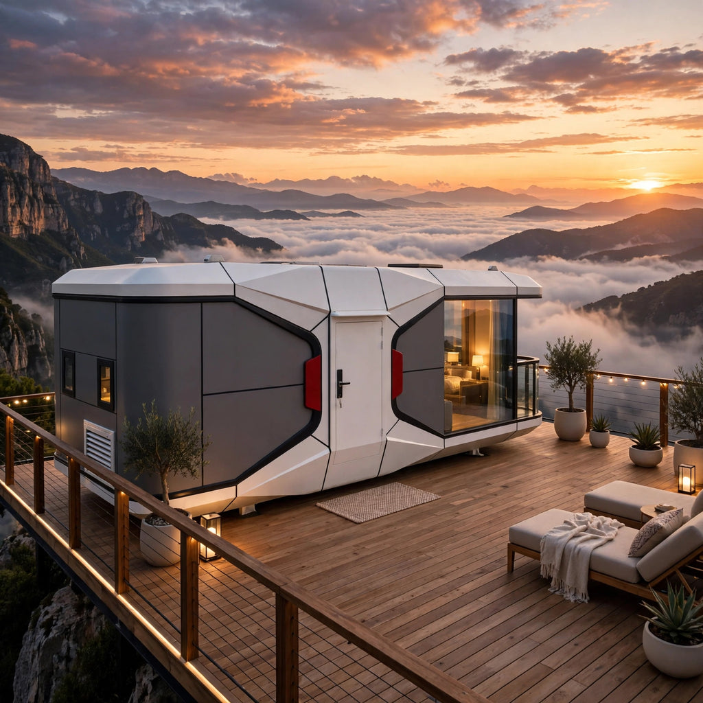 YG Space Capsule Villa - Expandable Travel House Fast-Build Prefab