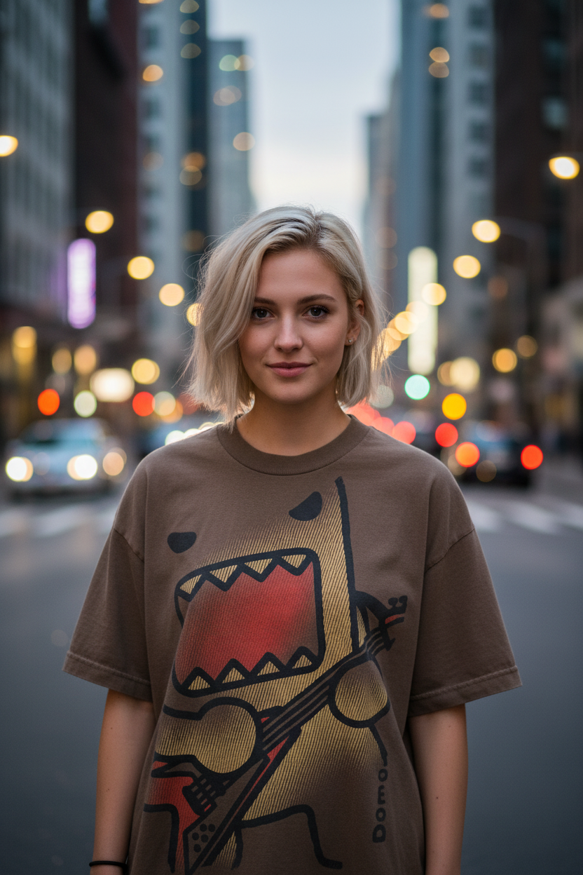 Domo-kun Tee – Blonde City