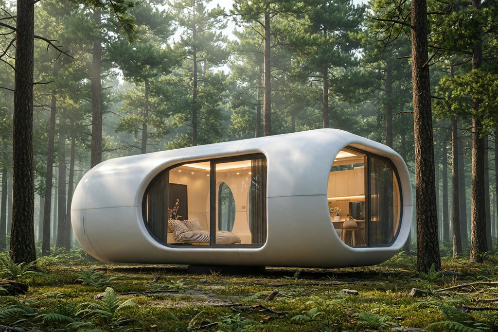 E8 Modular Steel Prefab House - Luxury Big Space Villa Container Home