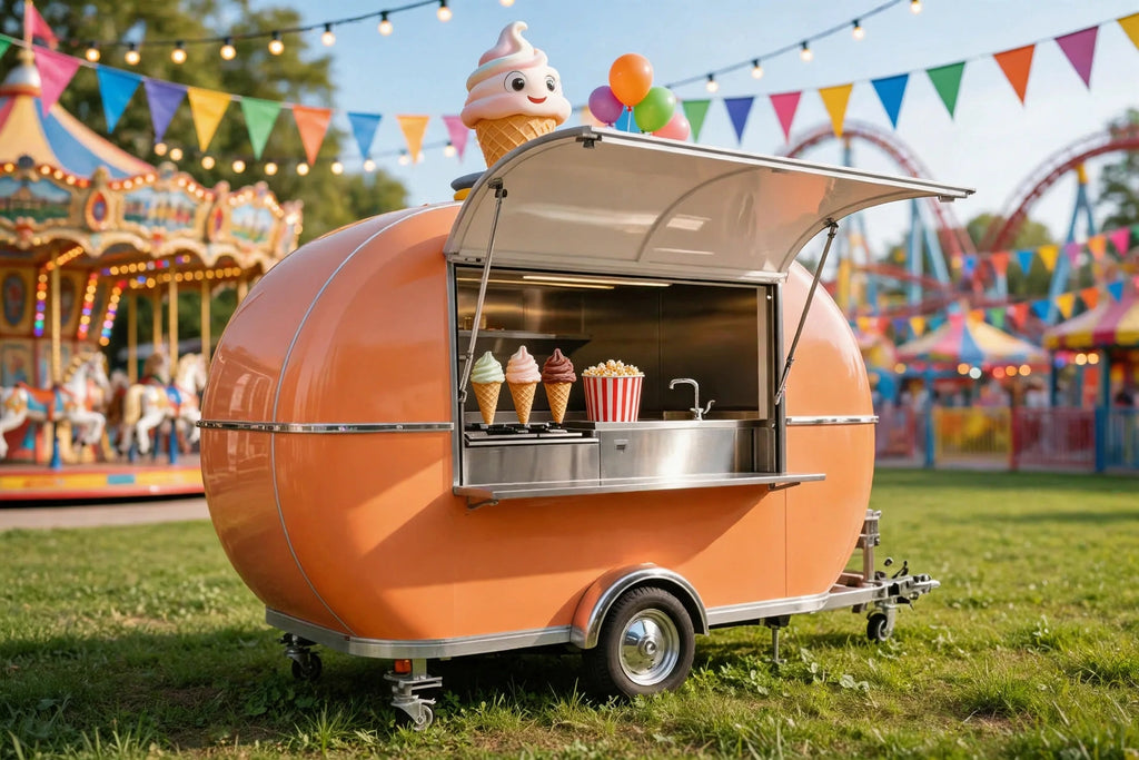Versatile Food Trailer – Concession Cart Modular Kitchen Catering