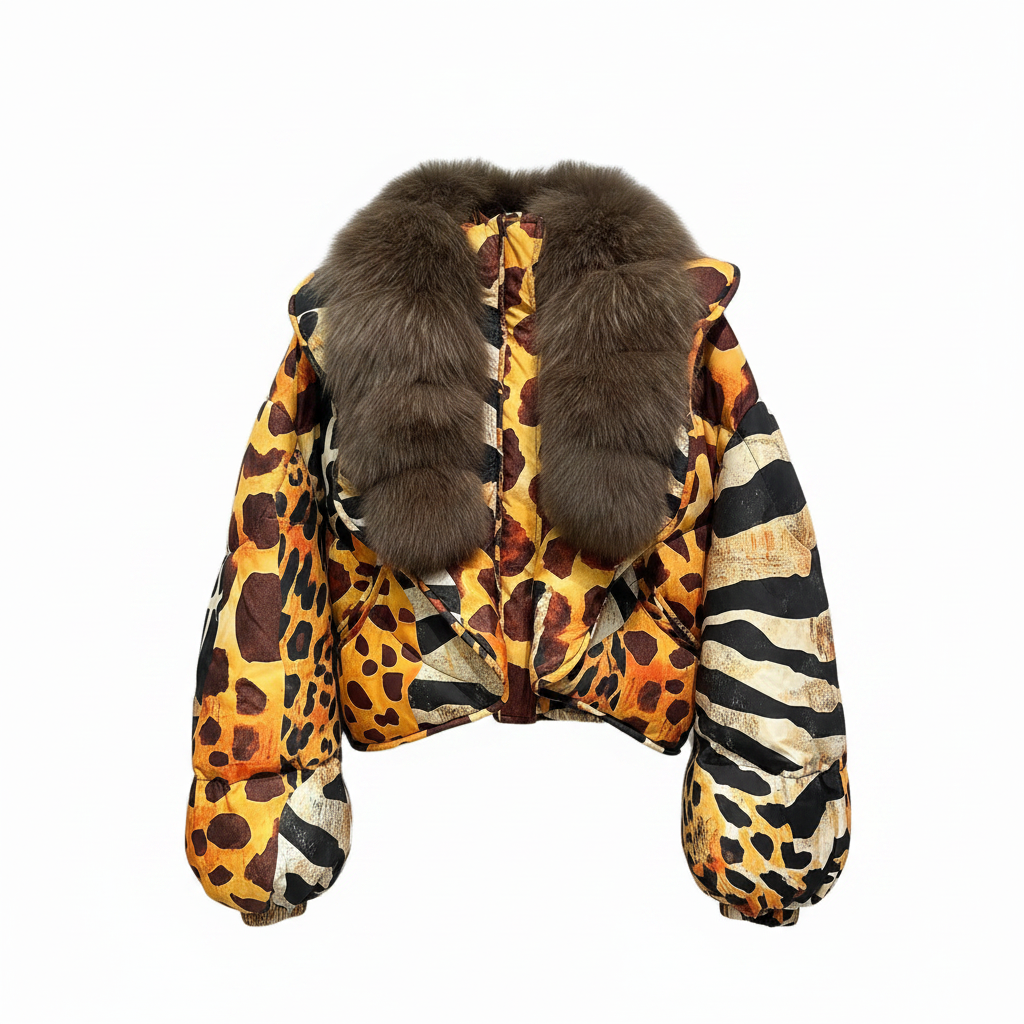 Leopard Giraffe Jacket