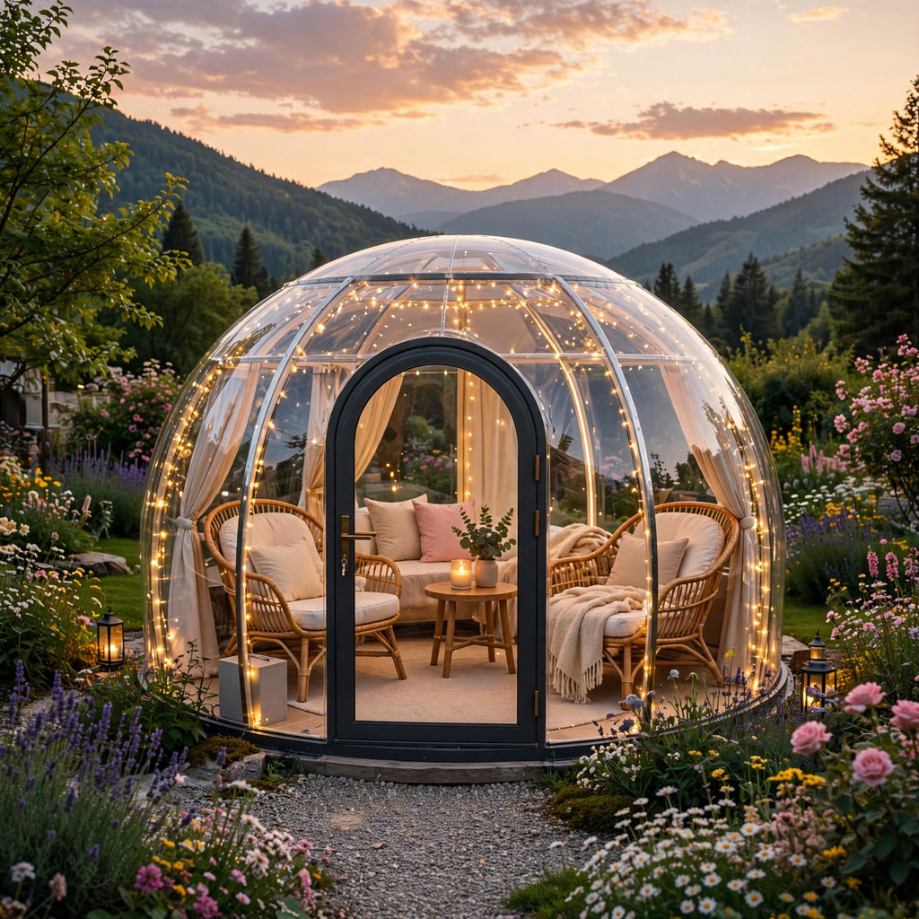 Contemporary Bubble Dome Room - Luxury Outdoor Glamping Hotel