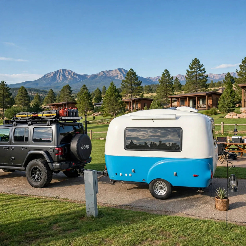 Mobile Travel Trailer - Modern - Family Camper