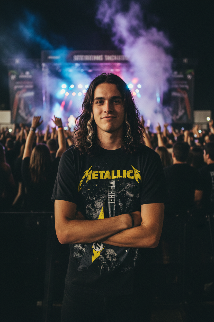 Metallica Tee – Rock Concert Lifestyle
