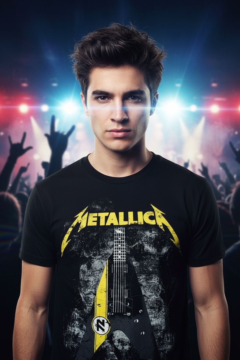 Metallica Tee – Rock Concert