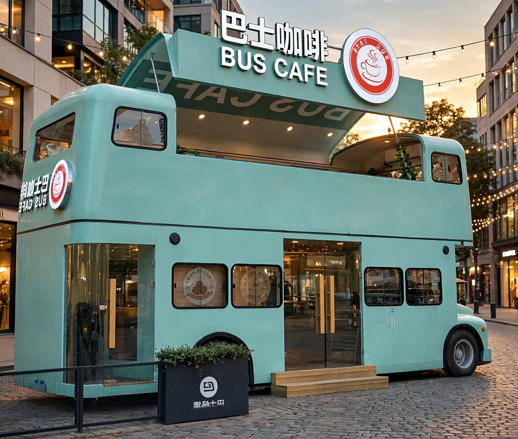 Mobile Food Trailer – Commercial Food Truck Portable Kiosk