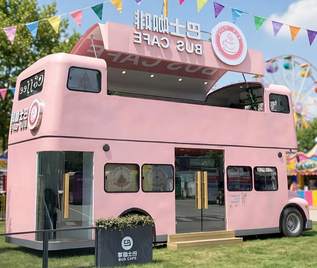Mobile Food Trailer – Commercial Food Truck Portable Kiosk