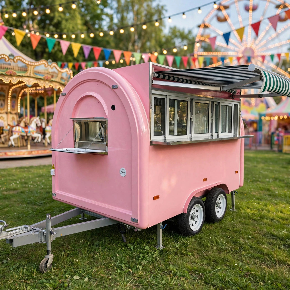 Versatile Food Trailer – Concession Cart Modular Kitchen Catering